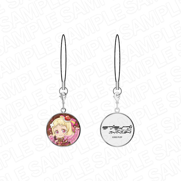 『ラブライブ!スーパースター!!』チャームストラップ 鬼塚夏美 バレンタインデー デフォルメ ver